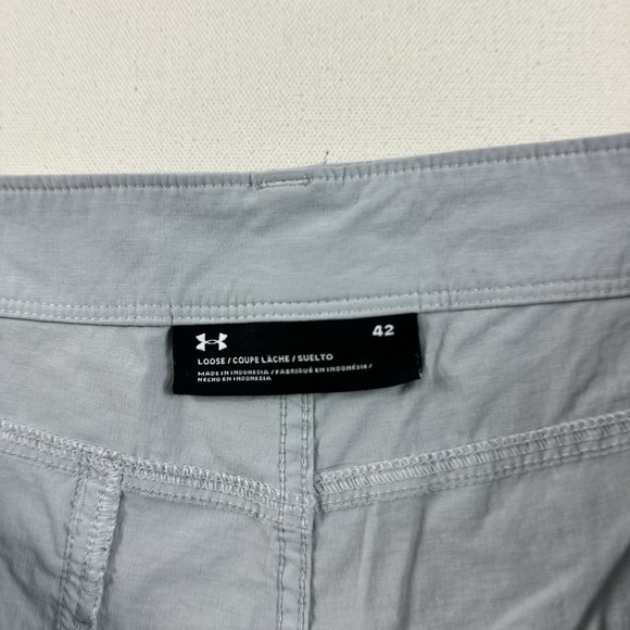 Under‎ Armour UA Fish Hunter Shorts Mens 42 Gray 1304648 Outdoor UPF 30 - Picture 5 of 5